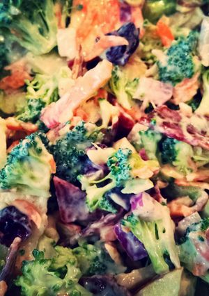 A picture of Broccoli Apple Power Up Salad.