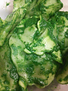A picture of Spinach Basil Pesto.