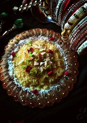 કંસાર રેસીપી મુખ્ય ફોટો