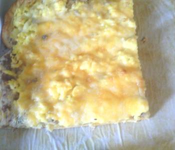 Easy Making Recipe Bettys breakfast pizza Practical Delicious