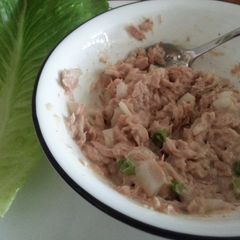 A picture of Blue Tuna Fish Sandwiches.