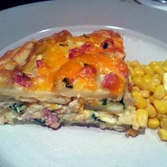 A picture of Baked Spanish Potato Omelette.