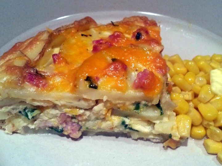 Recipe Baked Spanish Potato Omelette the Perfect Can spoil the tongue