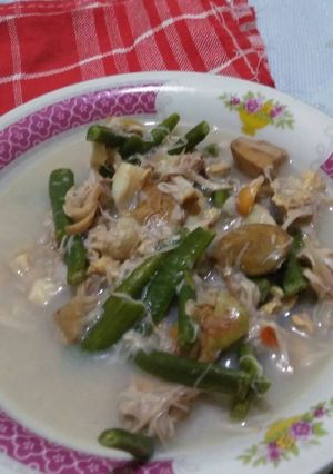 Foto resep LODEH nangka muda, koro dan kacang panjang