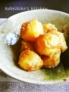 A picture of Rich Stir-Fried and Simmered Potatoes.