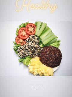 Hình của món Gạo lứt giảm cân.