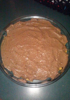 A picture of Chocolate Shakeology Pie.