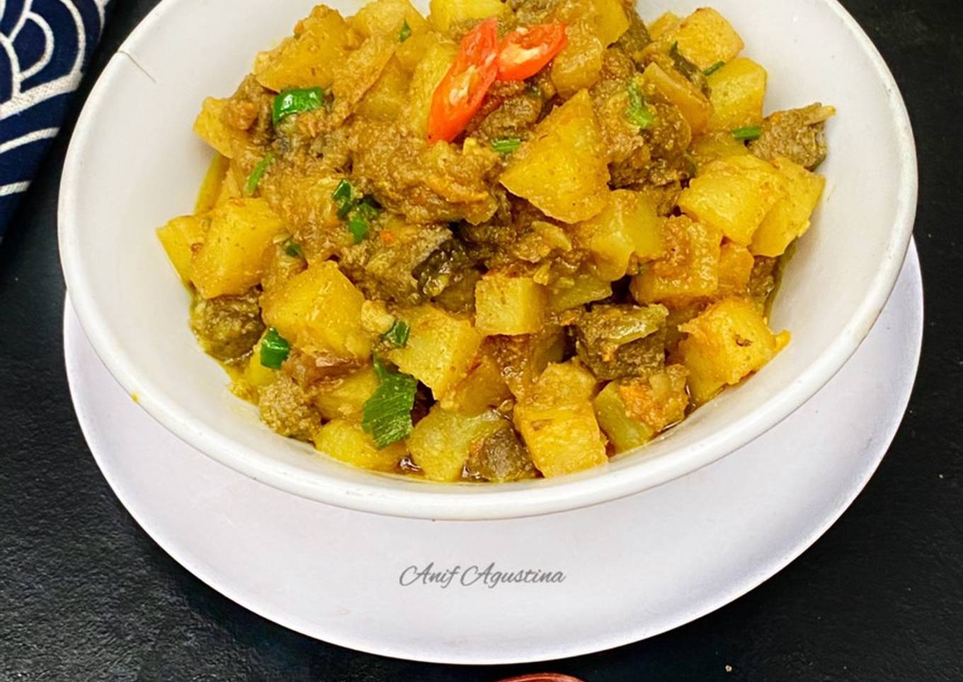 Sambel Goreng Kentang Hati Sapi