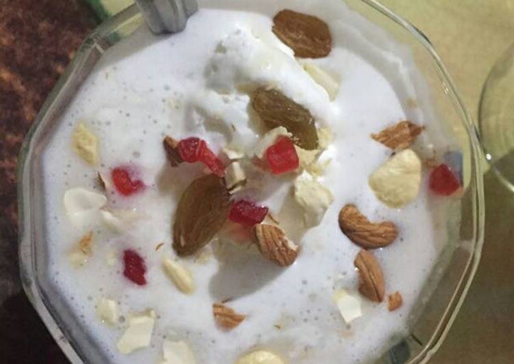 How to Make Ice cream Banana shake in 17 Minutes for Young Wife