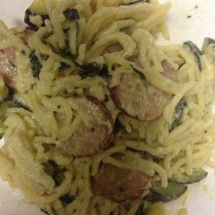 A picture of One Pot Sausage Pasta.