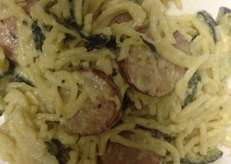 Recipe of Any-night-of-the-week One Pot Sausage Pasta