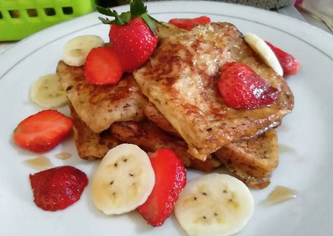 Cara Memasak Pancake roti tawar kayu manis ala tik tok Bunda Pasti Bisa