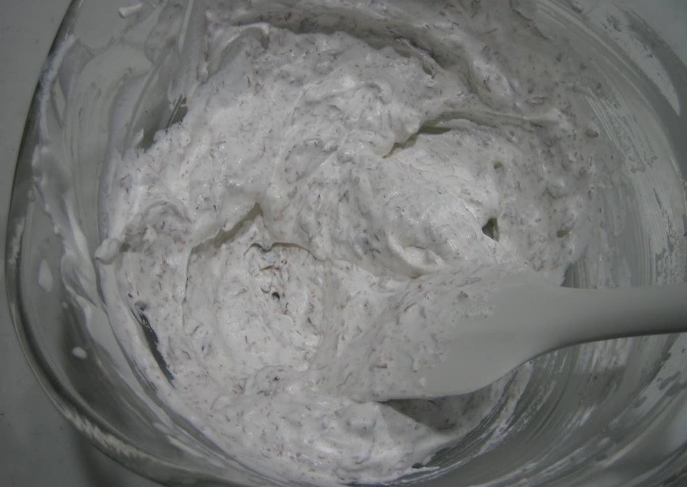 Whipped Cream with Chocolate Morsels
