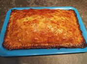 Una foto de empanada de pollo y bacon