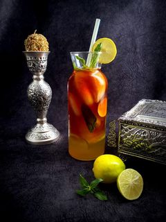 عکسی از دستور لیموناد قهوه