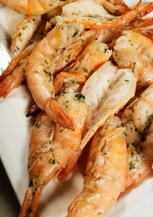 Garlic herb buttered shrimp রেসিপির প্রধান ছবি