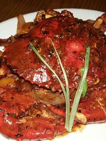 Cara Mudah Menyiapkan Resep Kepiting lada hitam yang Uenak Anti Ribet, Uenak Banget