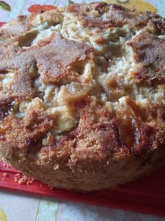 Una foto de Torta de manzana