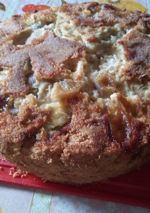 Una foto de Torta de manzana