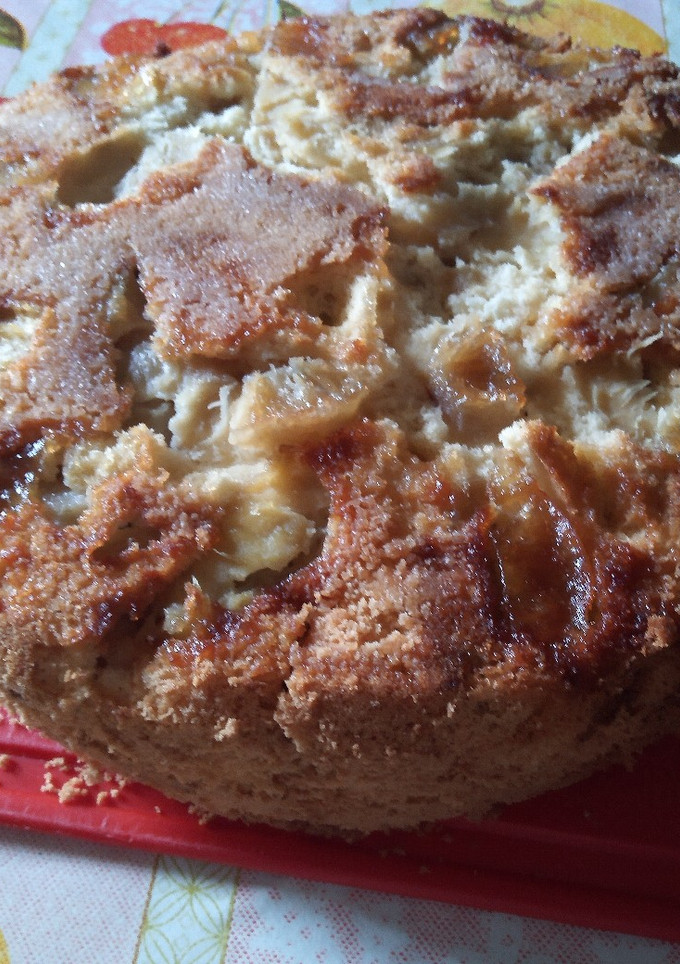 Una foto de Torta de manzana