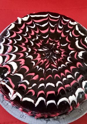 Foto resep Brownies Kukus Putih Telur with ganache