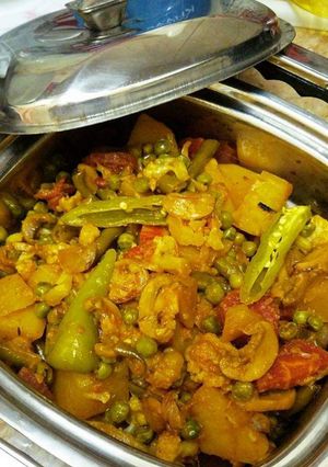 A picture of Mixed Vegetables.