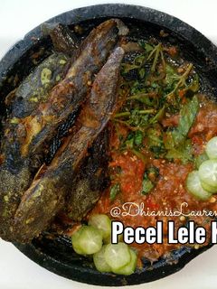 Foto resep Pecel lele kemangi sambal terasi