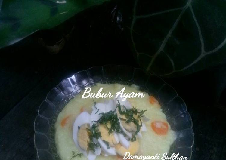 Bubur Ayam sederhana