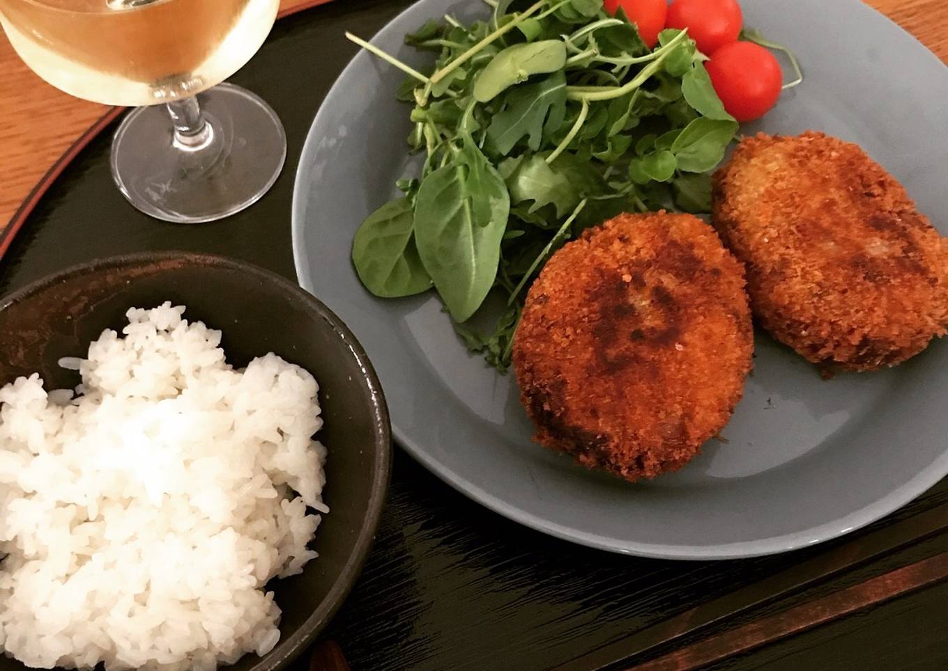 Japanese Potato and Beef Croquette