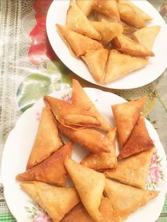 صورة لوصفة سمبوسة الجبن