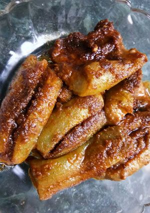 A picture of #tiffinbox# bharwa torai.