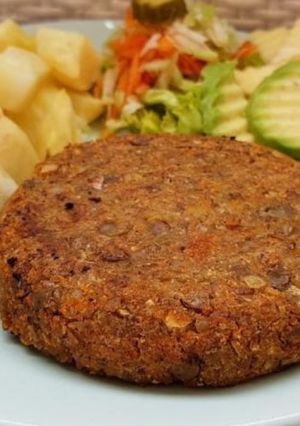 Una foto de Hamburguesas de lentejas