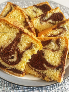 Foto resep Marble Cake / Bolu Marmer
