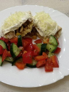 Mexikói csirkés tortilla recept fotója