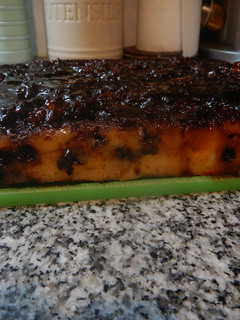 Una foto de Budín de pan con chocolate