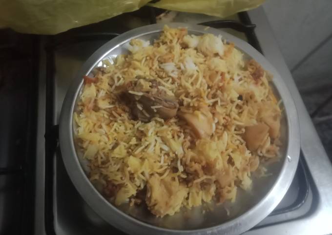 Simple biryani