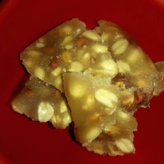 A picture of Peanut chikki.