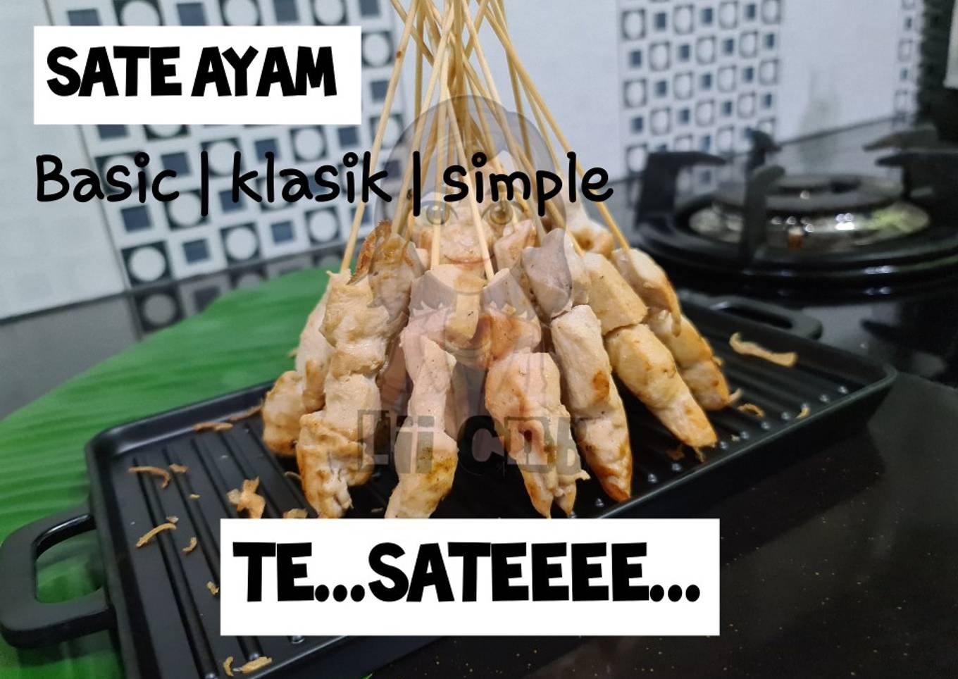 Sate Ayam simple klasik
