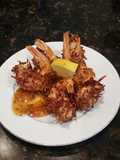 Brad's coconut prawns with Polynesian sauce