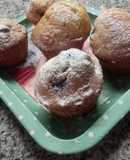 Muffins de arándanos de Starbucks