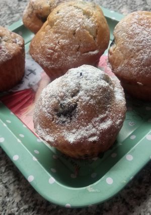 Una foto de Muffins de arándanos de Starbucks