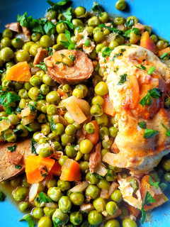 Foto de Ervilhas com Ovos (versão vegetariana)