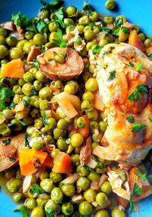 Foto de Ervilhas com Ovos (versão vegetariana)