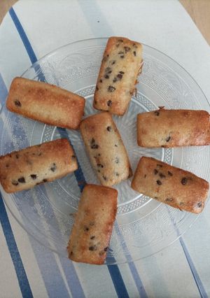 Une photo de Financier choco noisette
