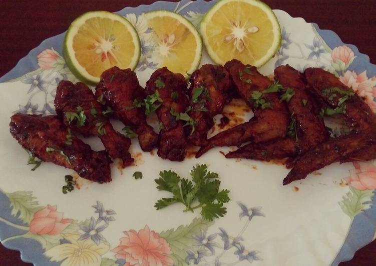 Simple Way to Make Any-night-of-the-week Sticky orange wings