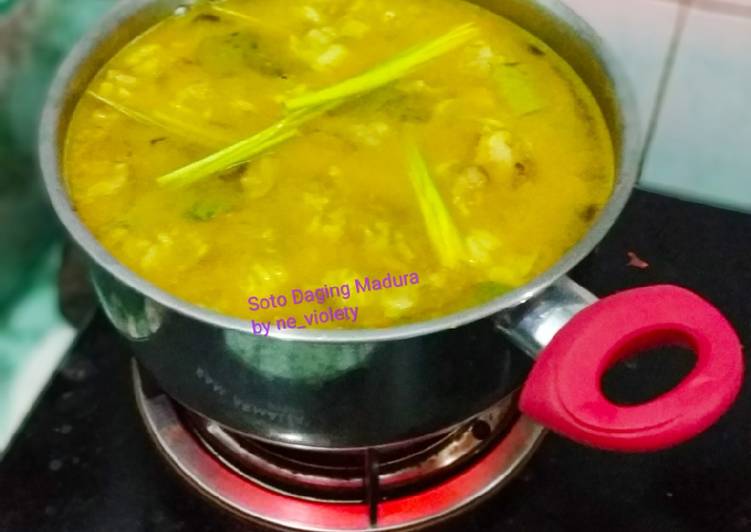 Resep Soto Daging Madura ala nello Anti Gagal