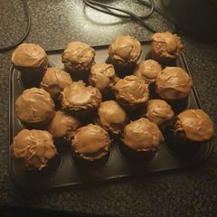 Coffee Cupcakes Coffee Buttercream an Icing A picture of Coffee Cupcakes Coffee Buttercream an Icing.
