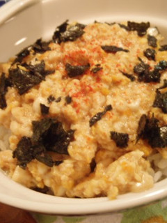 A picture of Tofu and Egg Fluffy-Don.