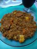 Guiso de lentejas potente
