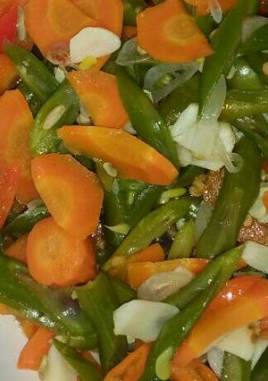 Foto resep Tumis wortel+bonces simpel